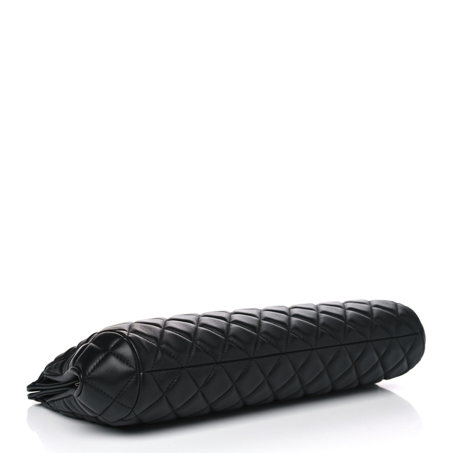 Lambskin Quilted Clutch Black