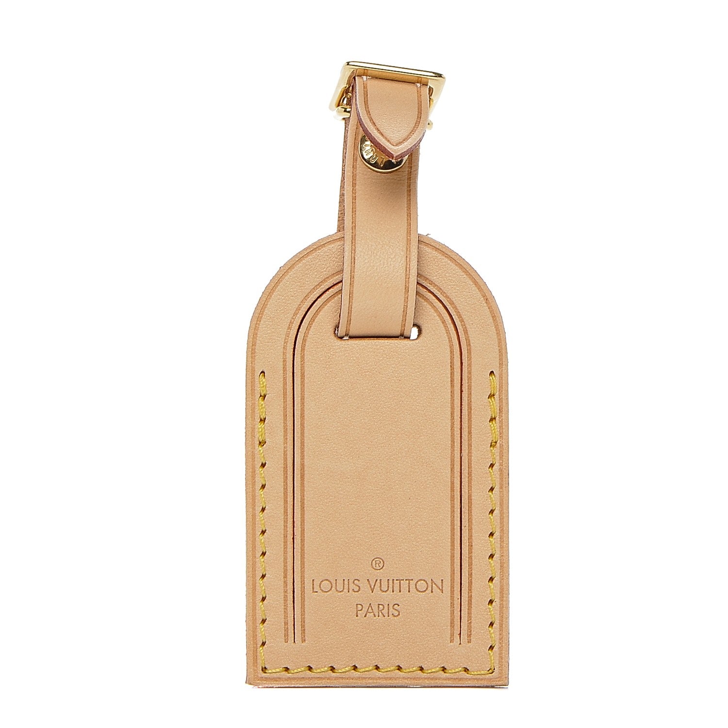 Louis Vuitton Vachetta Luggage Tag 1 of 5