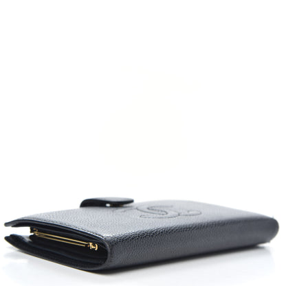 Chanel Caviar Timeless CC French Wallet Black 4 of 12