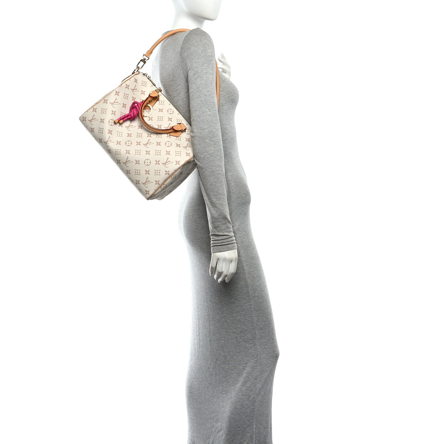Louis Vuitton Monogram Dune Lucky Speedy Soft 30 Pink 2 of 10