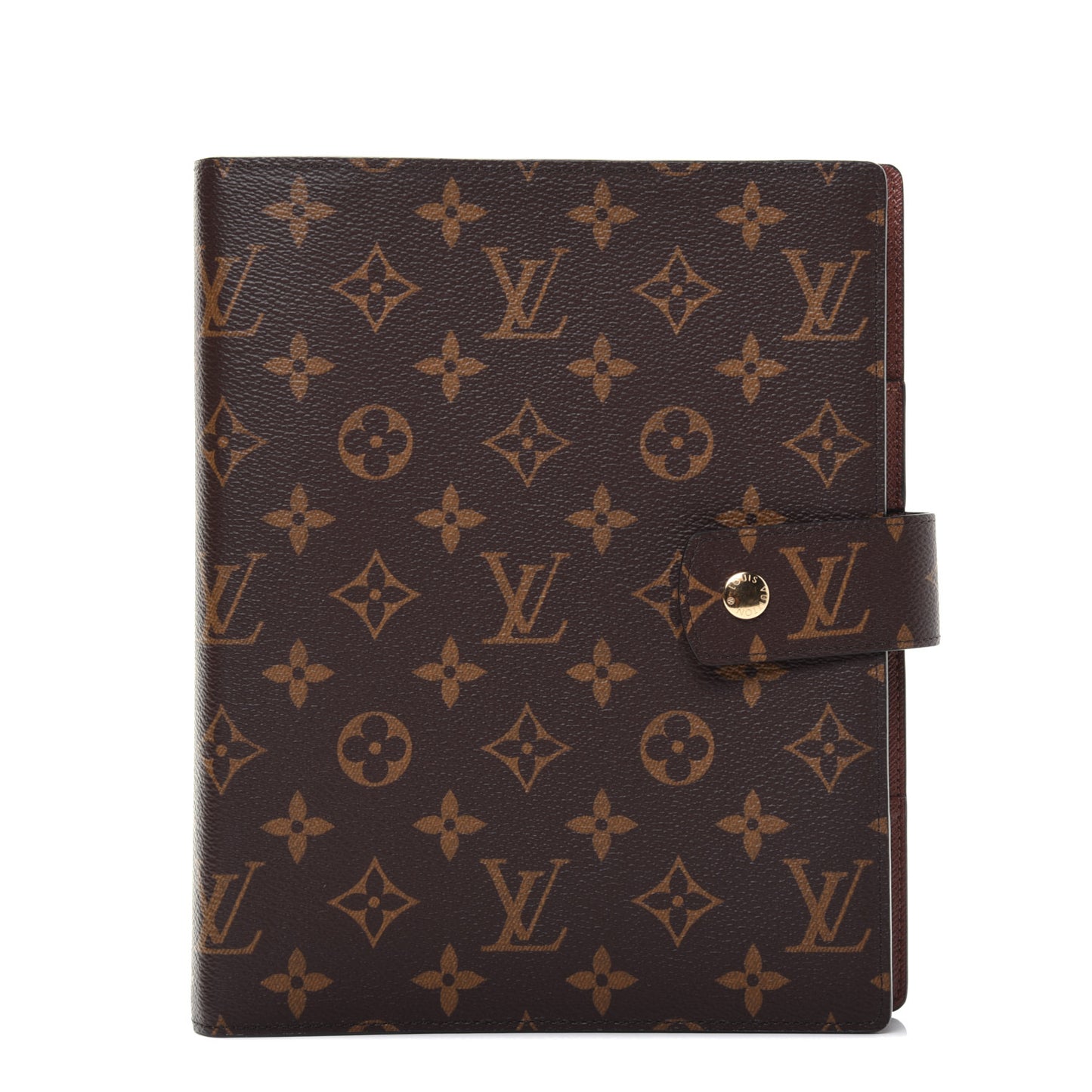 Monogram Large Ring Agenda Cover