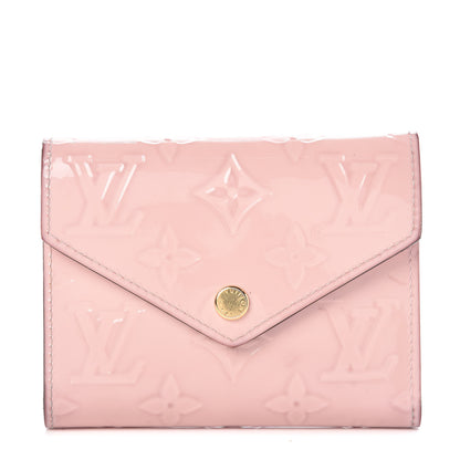 Louis Vuitton Vernis Victorine Wallet Rose Ballerine 1 of 10