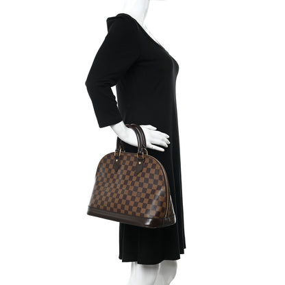 Louis Vuitton Damier Ebene Alma MM 3 of 12