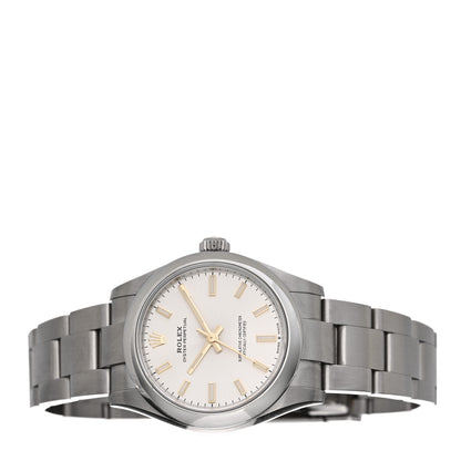 Rolex Stainless Steel 31mm Oyster Perpetual Watch Silver 277200 2 of 5