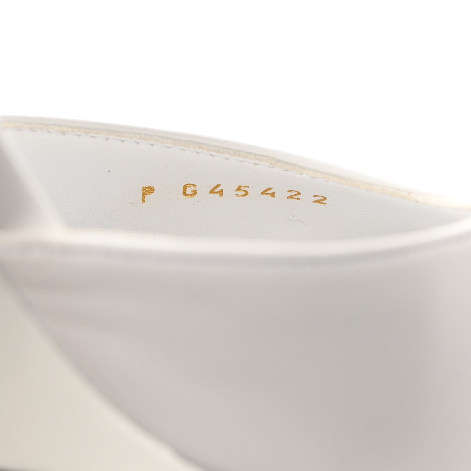 Chanel Lambskin Patent Cap Toe Mary Jane Wedge Pumps 39.5 White Black 7 of 9