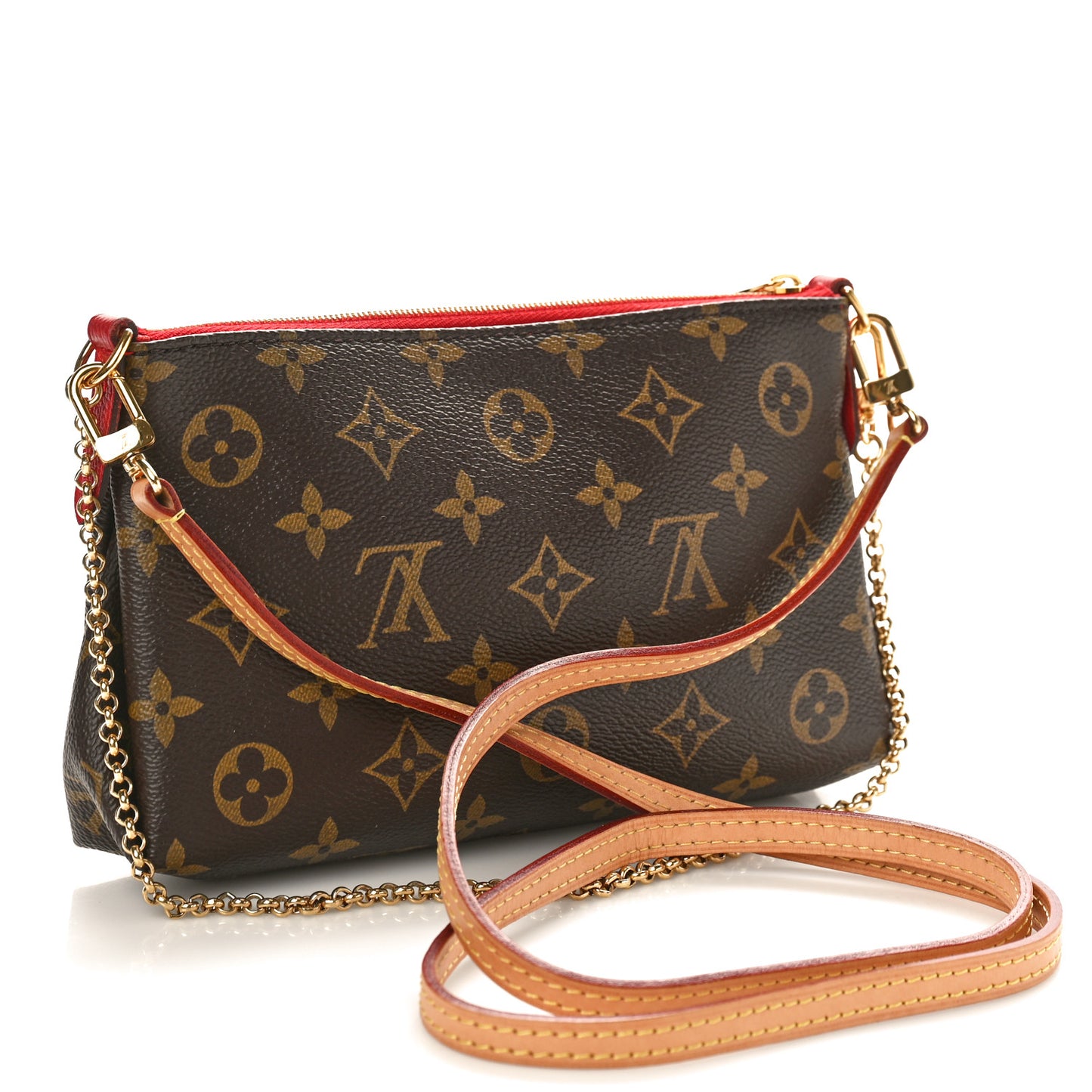 Monogram Pallas Clutch Cherry