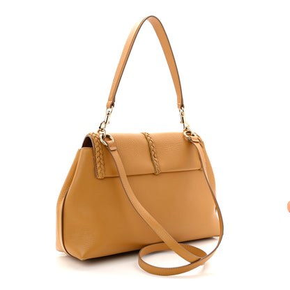 Chloe Grained Calfskin Medium Penelope Shoulder Bag Dusty Gold 3 of 10