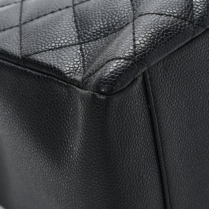 Chanel Caviar Quilted Grand Shopping Tote GST Black 9 of 12