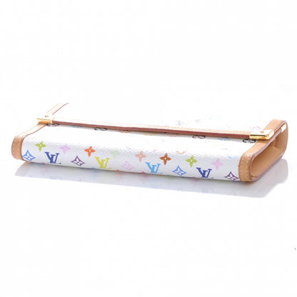 Louis Vuitton Monogram Multicolor Porte Tresor International Wallet White 4 of 8