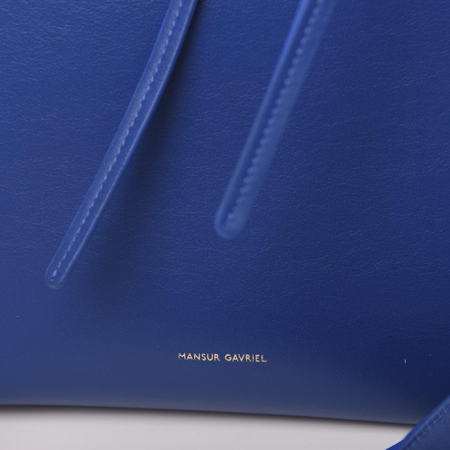 Mansur Gavriel Calfskin Bucket Bag Royal 7 of 11