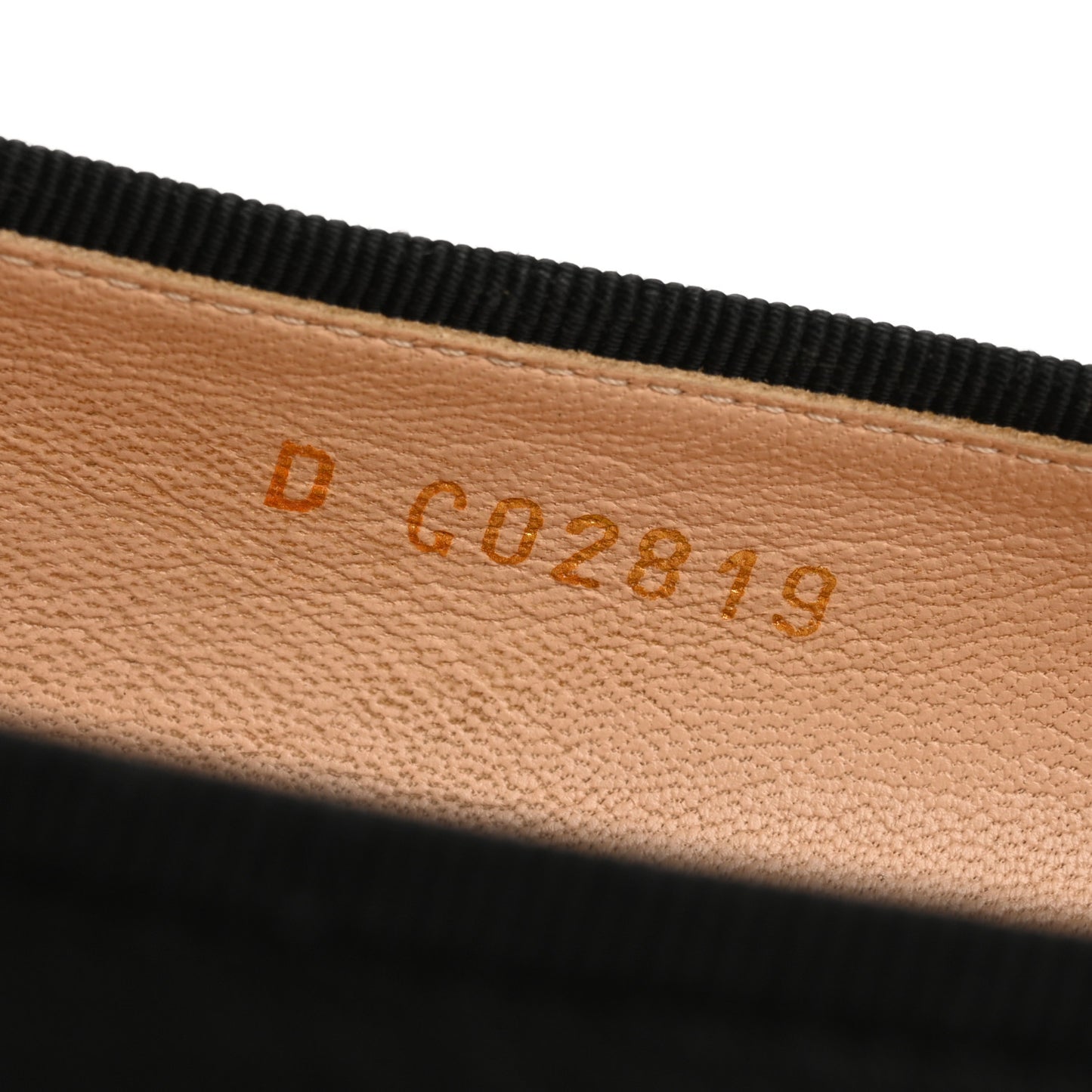 Lambskin Patent Cap Toe Ballerina Flats 39 Black