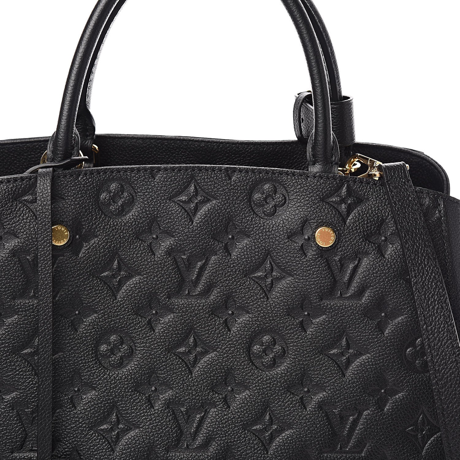 Louis Vuitton Empreinte Montaigne MM Black 12 of 12