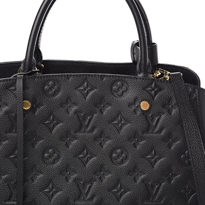 Louis Vuitton Empreinte Montaigne MM Black 12 of 12