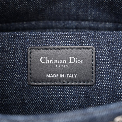 Christian Dior Denim Eyelet Lady D-Joy Blue 6 of 10