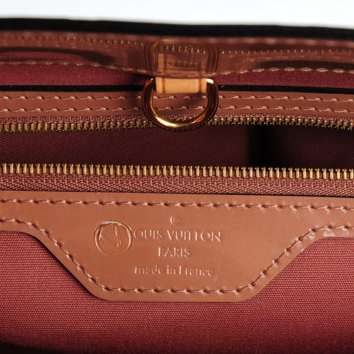 Louis Vuitton Vernis Catalina BB Rose Velours 6 of 7