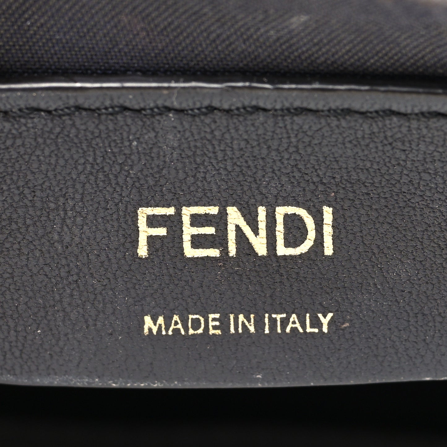Vitello Cruise F is Fendi Bi-Color FF 1974 Embossed Envelope Belt Bag Maya White Ice