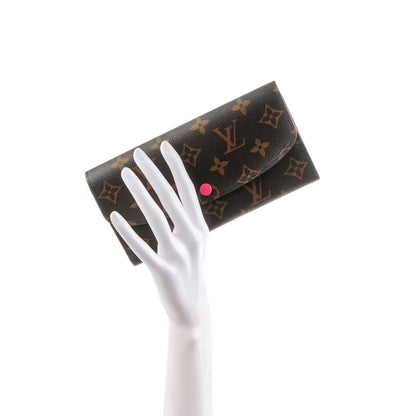Louis Vuitton Monogram Emilie Wallet Hot Pink 2 of 7