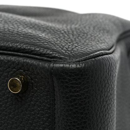 Hermes Taurillon Clemence Lindy 30 Black 11 of 11