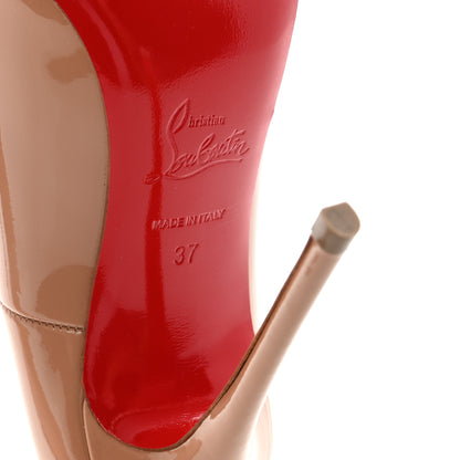 Christian Louboutin Patent So Kate 120 Pumps 37 Nude 7 of 9