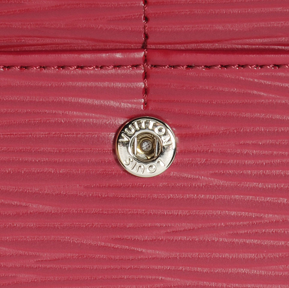 Louis Vuitton Epi Sarah Wallet Fuchsia 7 of 10