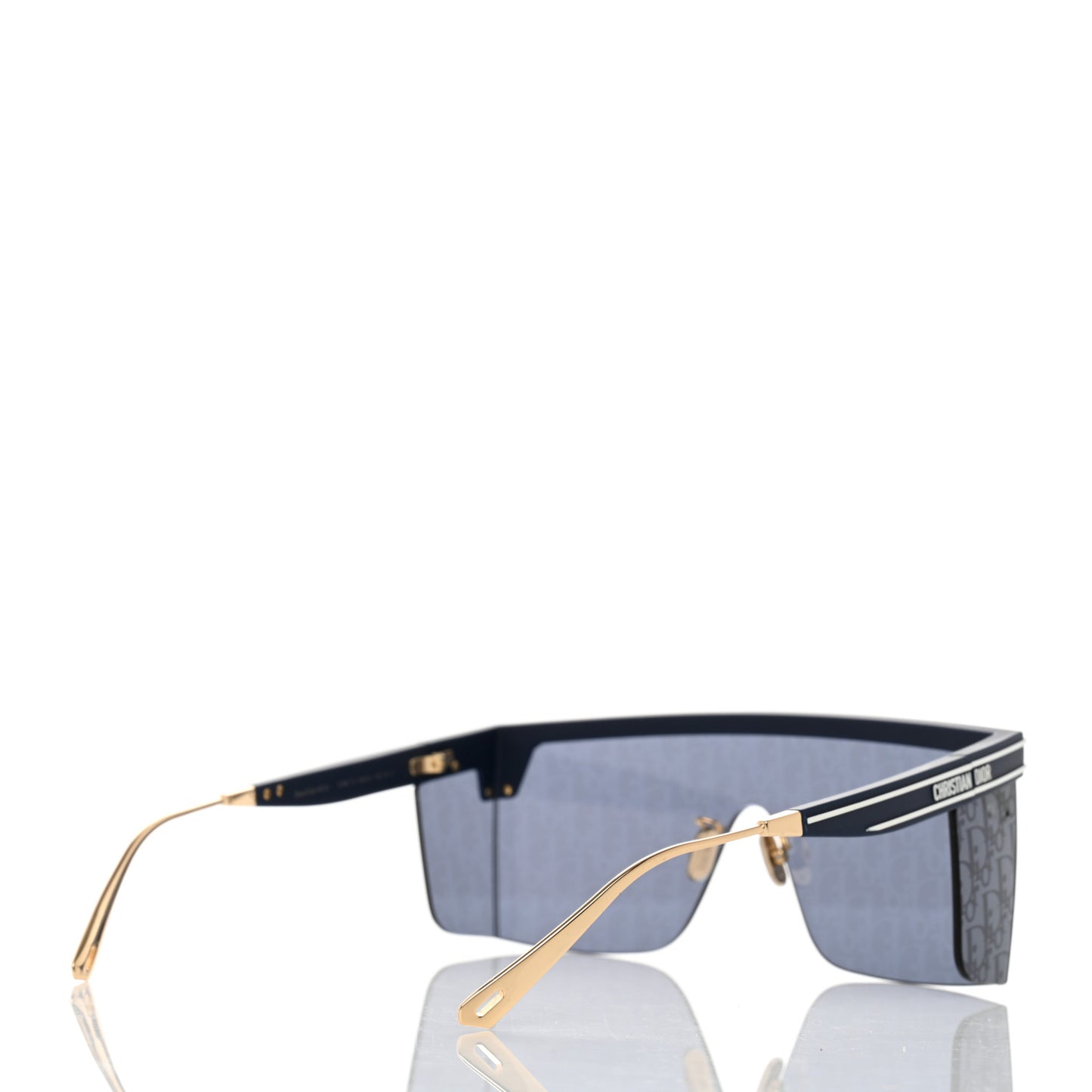 Oblique Diorclub M1U Mask Sunglasses Blue