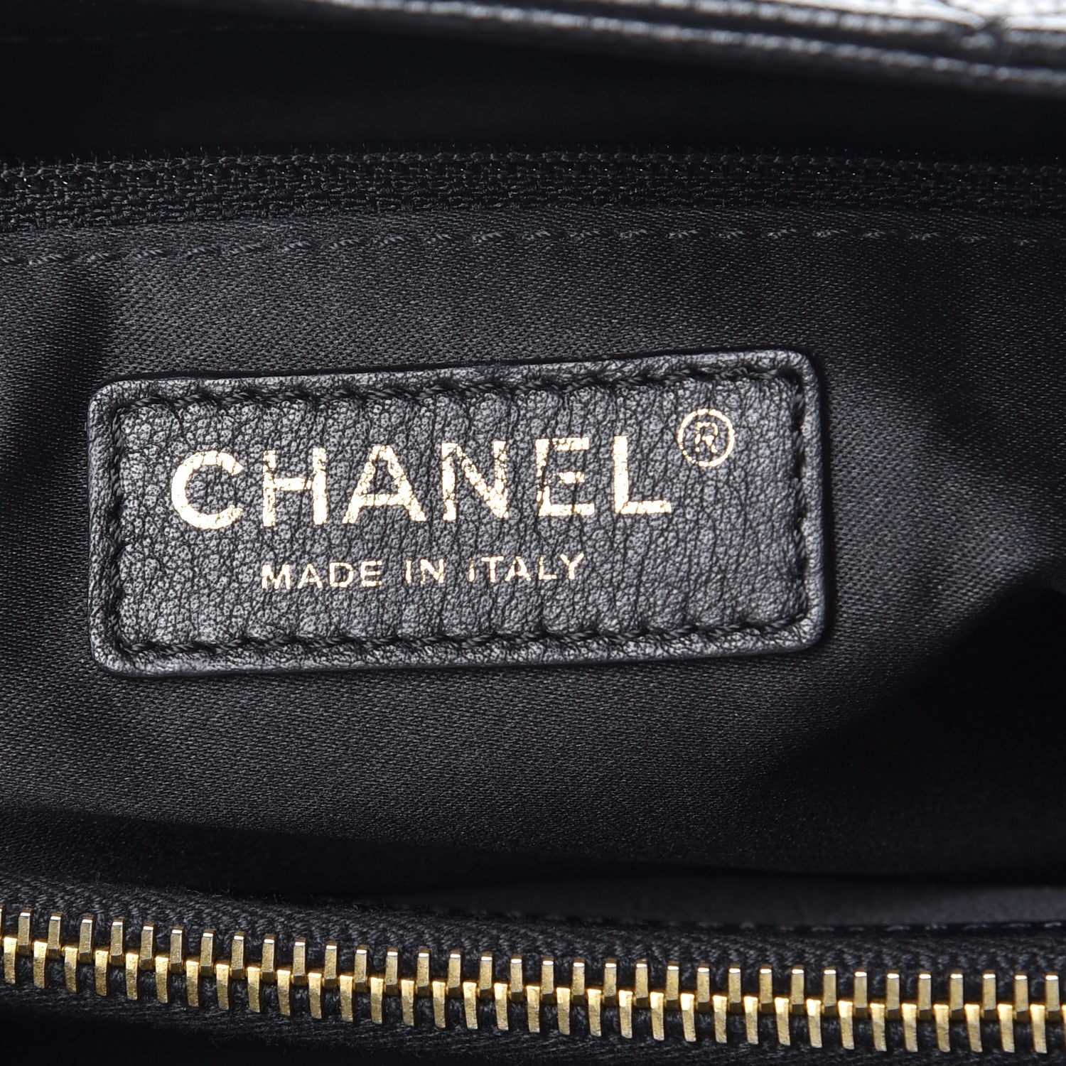 Chanel Caviar Quilted Grand Shopping Tote GST Black 6 of 7