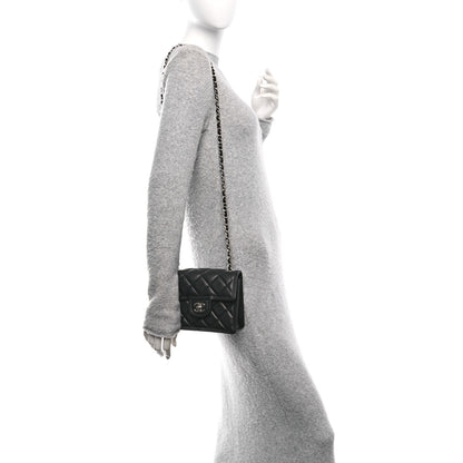 Chanel Caviar Quilted Mini Sweet Classic Flap Black 2 of 10