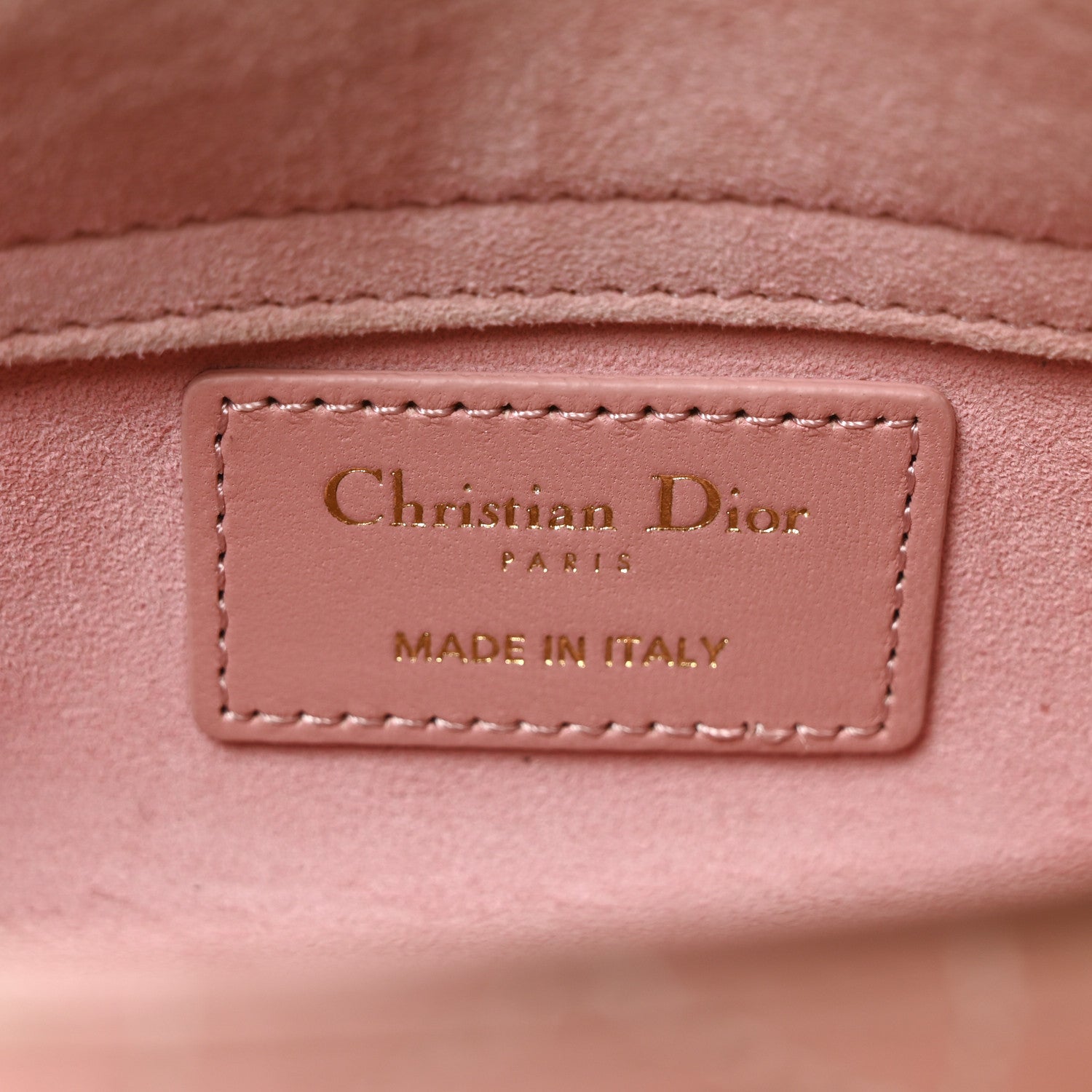 Christian Dior Lambskin Cannage Dioramour Micro Lady D-Joy Melacoton 6 of 10