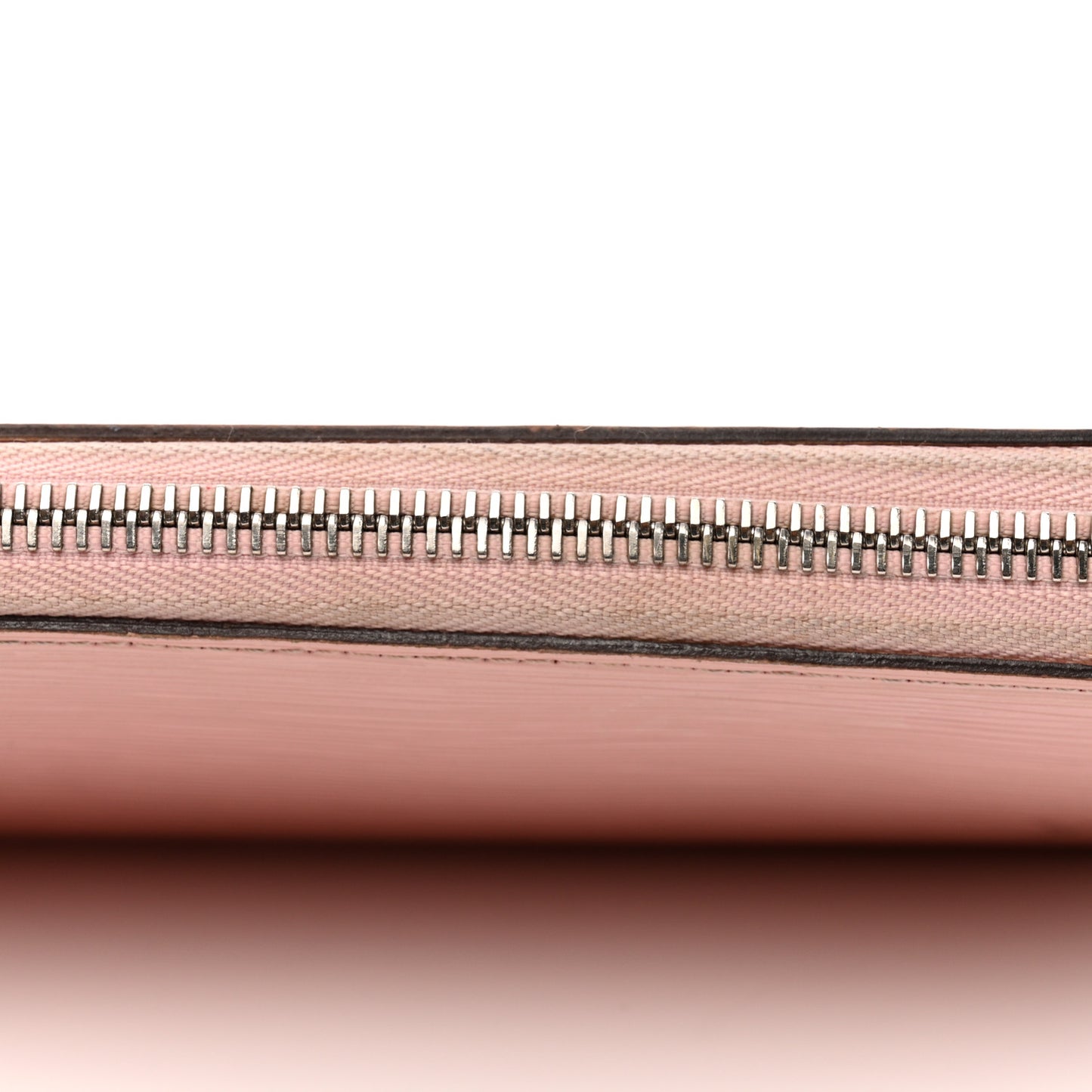 Epi Zippy Wallet Rose Ballerine