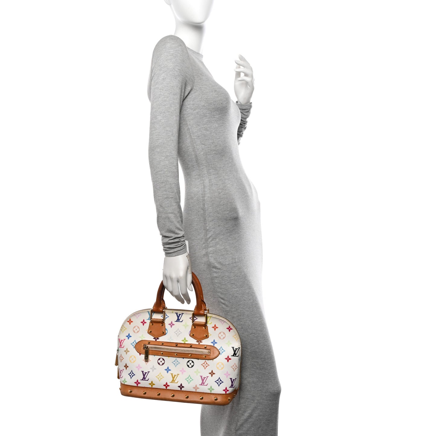 Monogram Multicolor Alma White