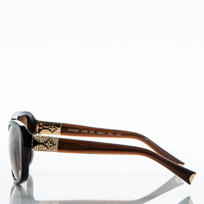 Louis Vuitton Heather Strass Sunglasses Z0456W Brown 3 of 7