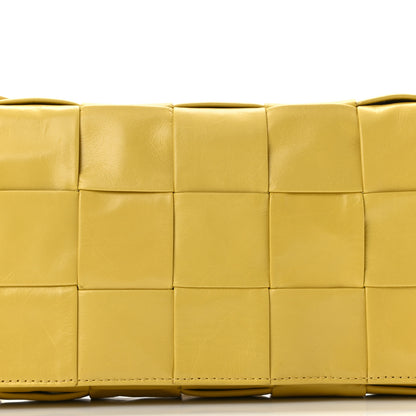Bottega Veneta Paper Calfskin Intrecciato Stretch Cassette Buttercup 9 of 11