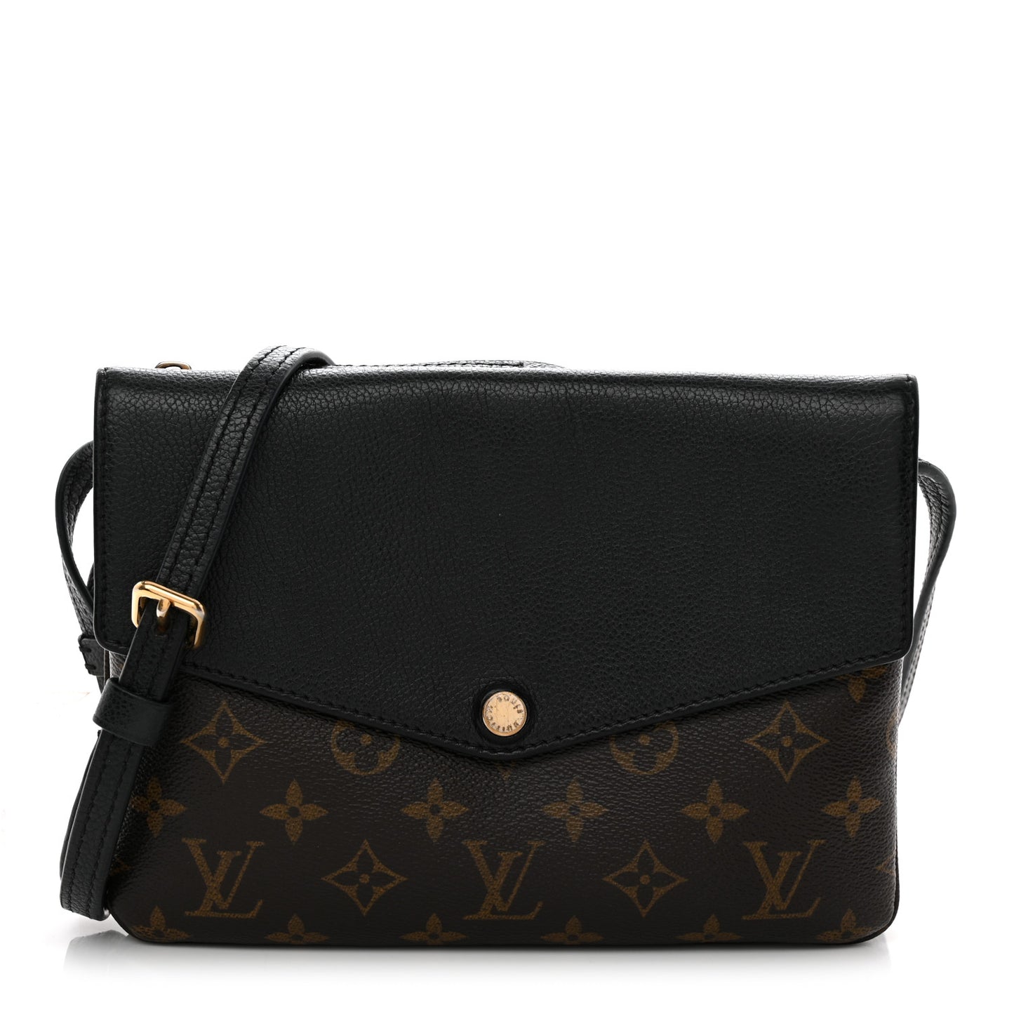 Monogram Twice Pochette Black