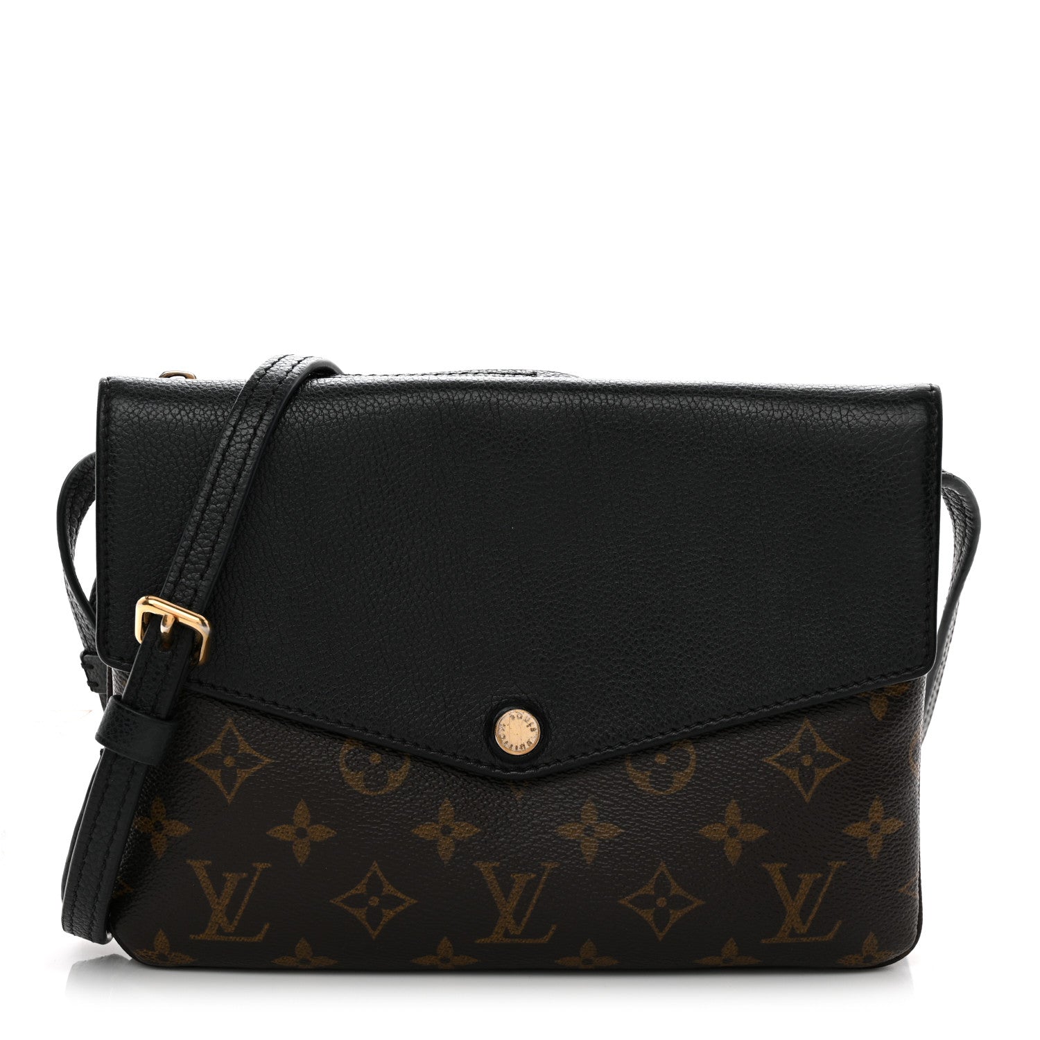 Louis Vuitton Monogram Twice Pochette Black 1 of 12