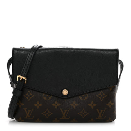 Louis Vuitton Monogram Twice Pochette Black 1 of 12