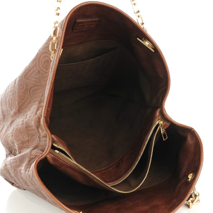 Louis Vuitton Monogram Paris Souple Whisper GM Chocolate 5 of 7