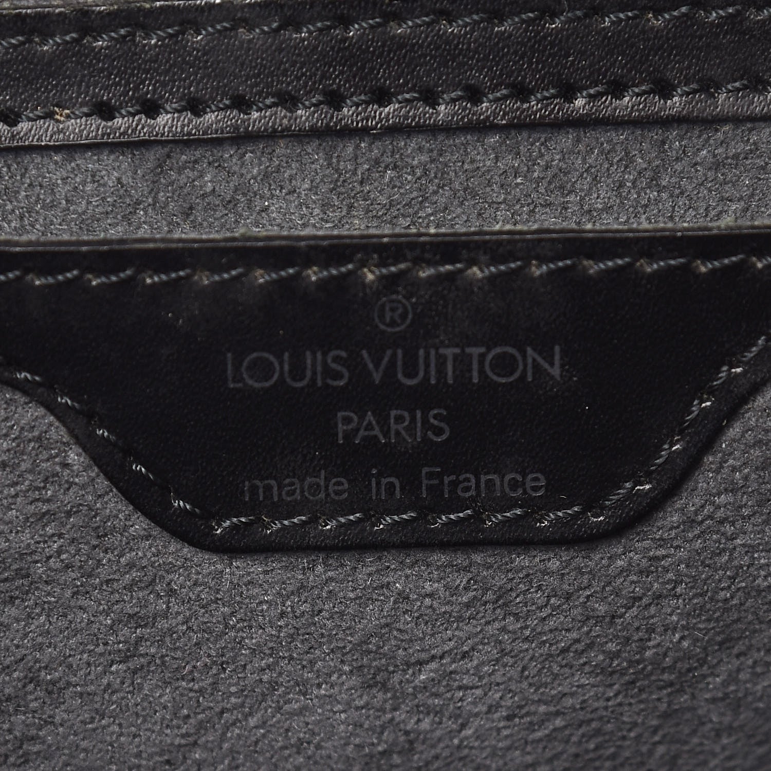 Louis Vuitton Epi Saint Jacques PM Black 8 of 13