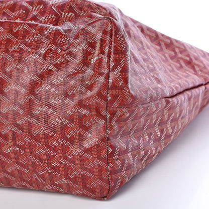 Goyard Goyardine Saint Louis GM Red 12 of 14