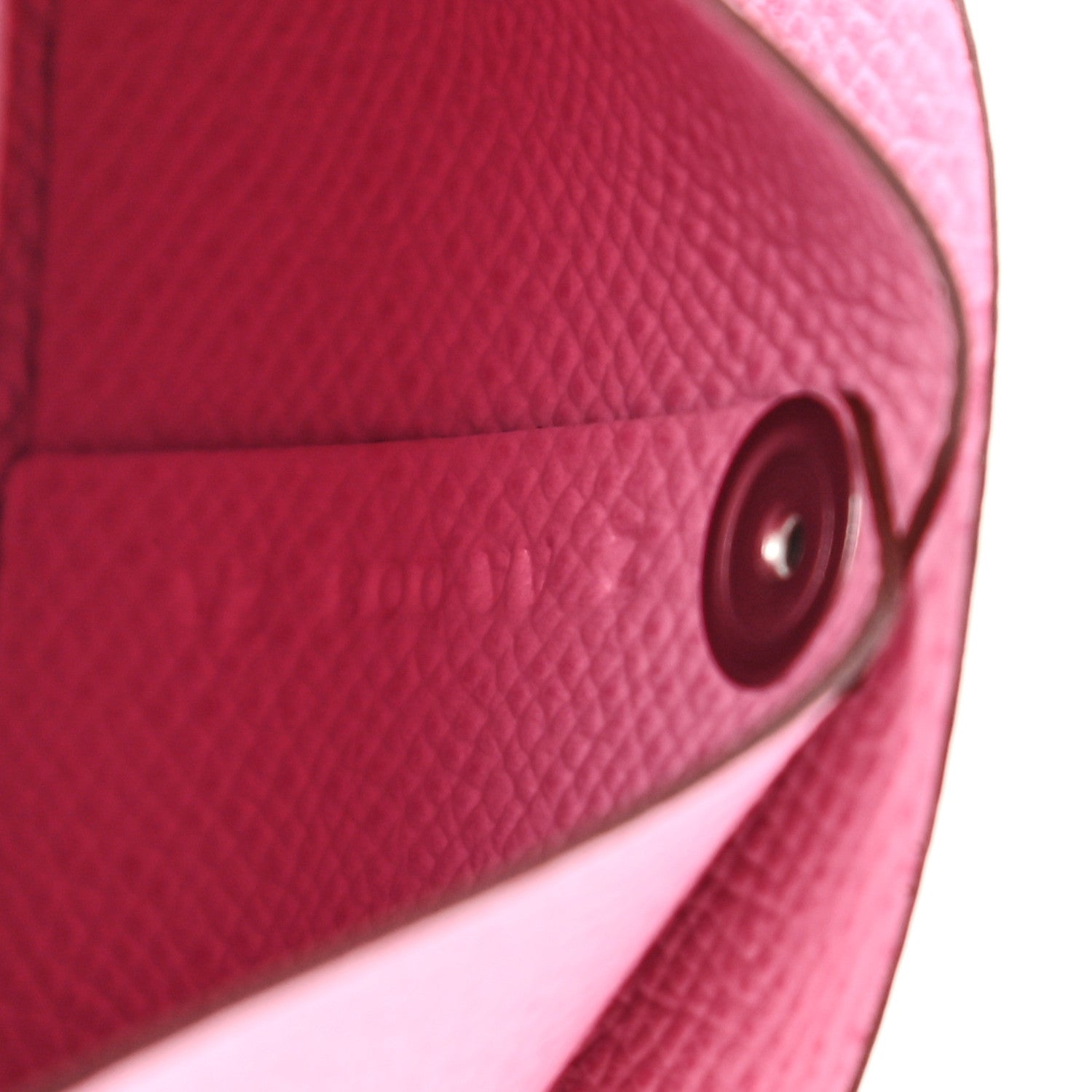 Hermes Epsom Bastia Coin Purse 5P Pink 7 of 7