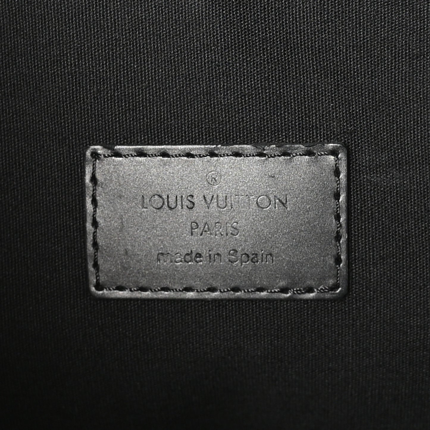 Mat Monogram Sutter Tote Black