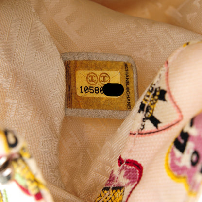 Chanel Canvas Coco Hearts Shoulder Bag Pink 7 of 7