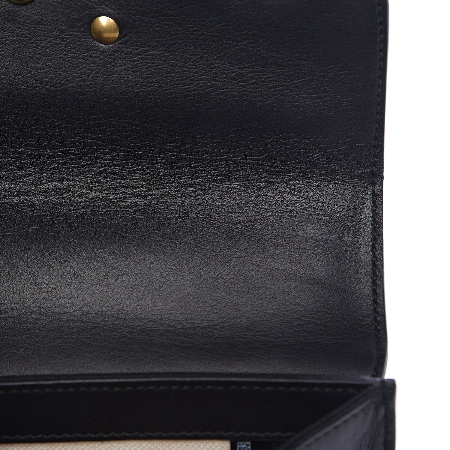 Gucci Calfskin Peony Small Chain Shoulder Bag Black 10 of 14