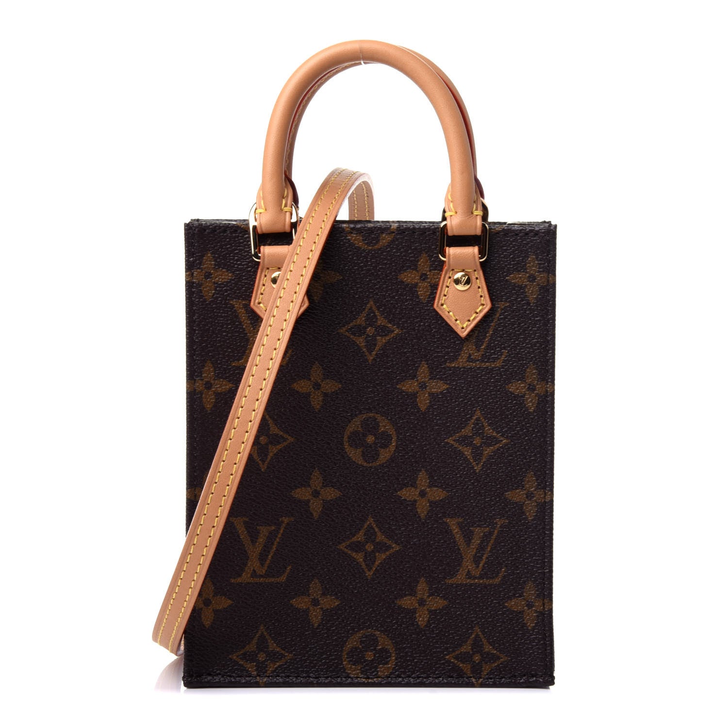 Louis Vuitton Monogram Petit Sac Plat 1 of 4