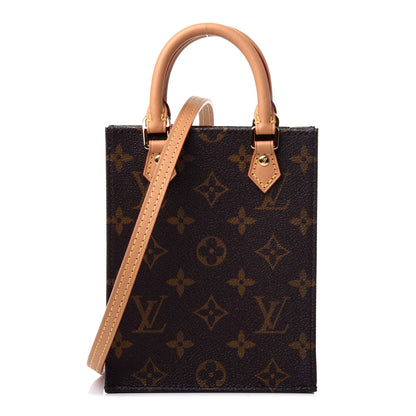 Louis Vuitton Monogram Petit Sac Plat 1 of 4