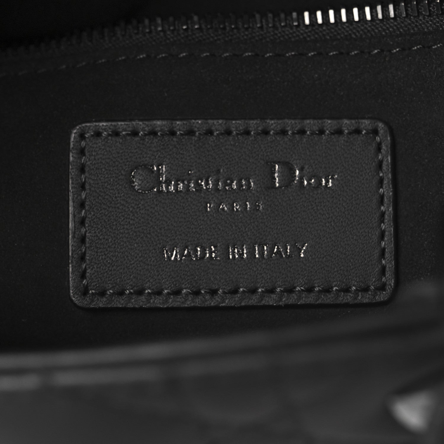 Christian Dior Ultra Matte Calfskin Cannage Small My ABCDior Lady Dior Black 6 of 10