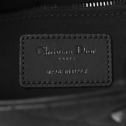 Christian Dior Ultra Matte Calfskin Cannage Small My ABCDior Lady Dior Black 6 of 10