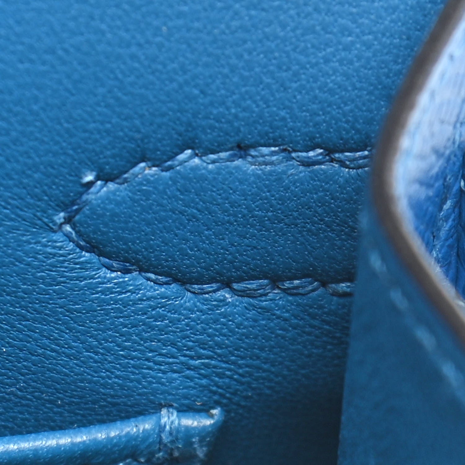 Hermes Epsom Mini Kelly Sellier 20 Bleu Zellige 12 of 28