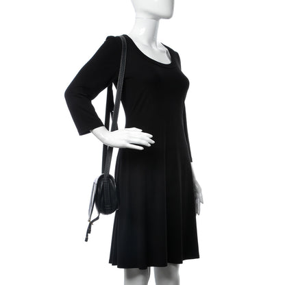 Chloe Calfskin Mini Marcie Round Crossbody Bag Black 2 of 19