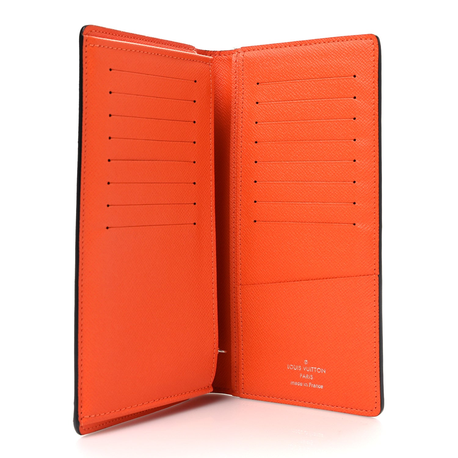 Louis Vuitton Taigarama Brazza Wallet NM Orange 5 of 6