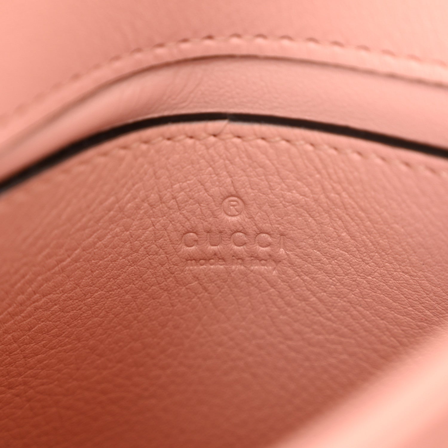 Gucci Roxy Calfskin Web Mini Blondie Shoulder Bag Powder Pink 6 of 10